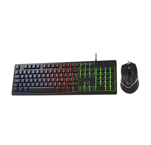 [XTK-530S] COMBO TECLADO Y MOUSE GAMING ANTEC USB C/LUCES