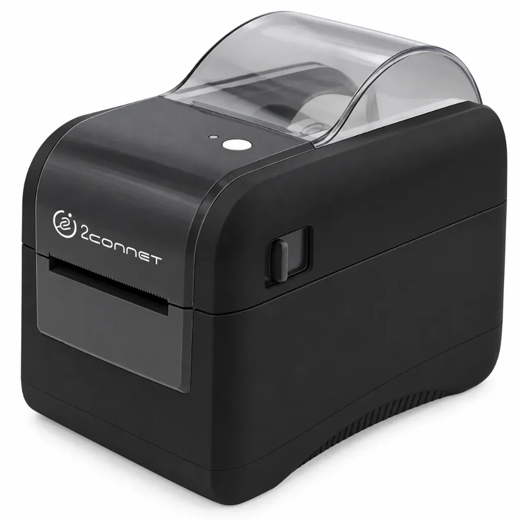 [2C-LP281E] Impresora Térmica de Etiquetas 2connect 2C-LP281E | 300 DPI | USB | Compatible con Zebra ZPL | Códigos QR y Barras