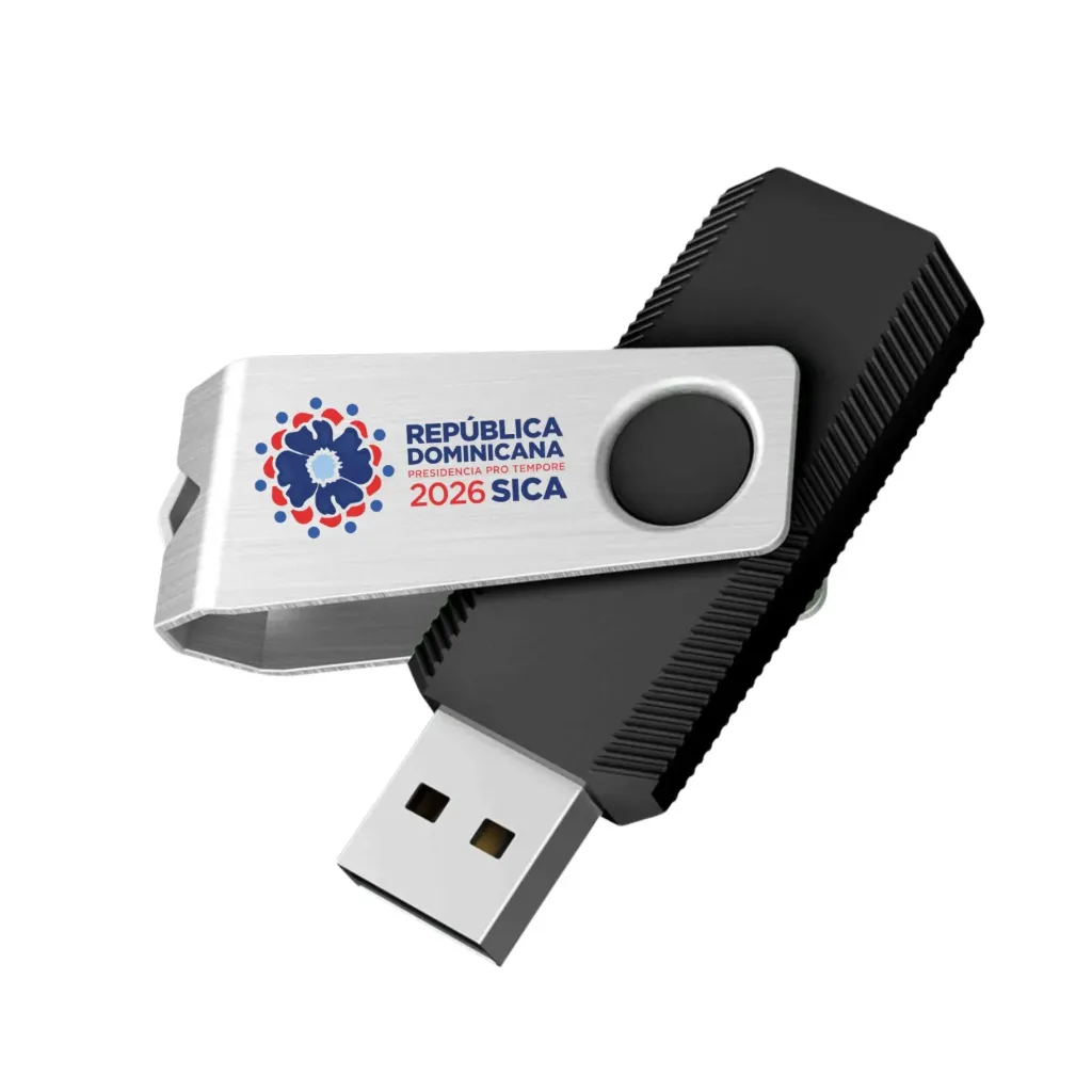 Memoria USB 32GB USB 3.0 Metálica Giratoria Personalizable