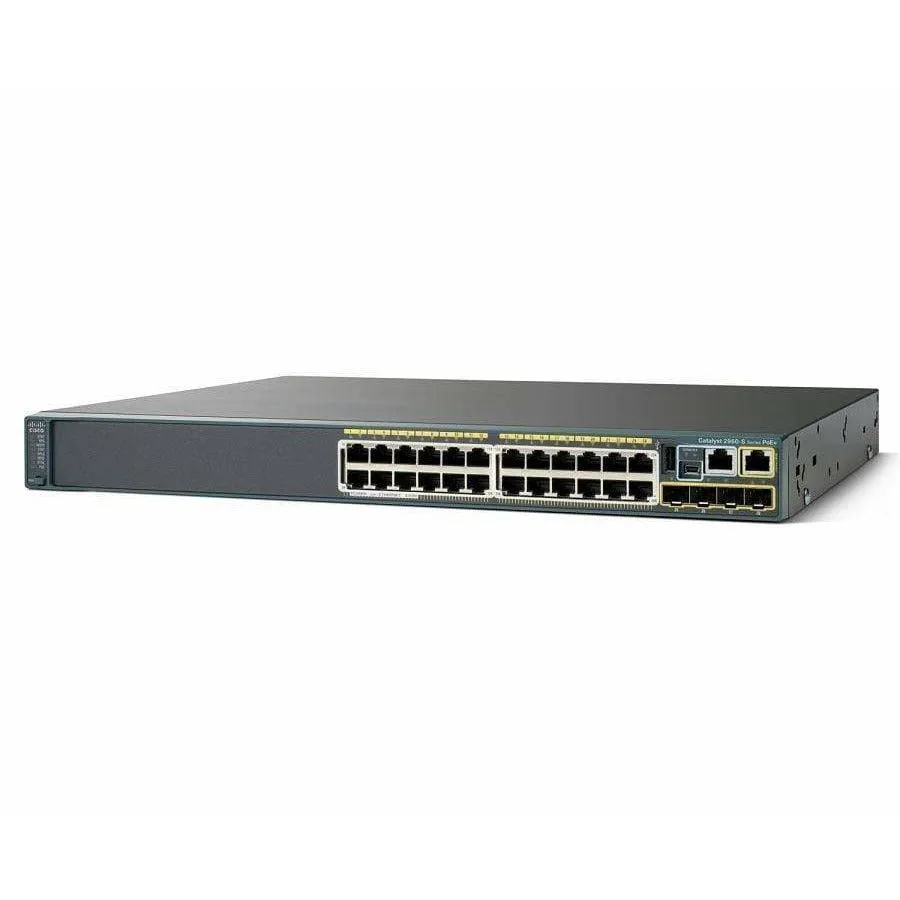 [AMC2960S] SWITCH CISCO CATALYST WS C2960S 24PS L 24 PUERTOS GIGABIT POE