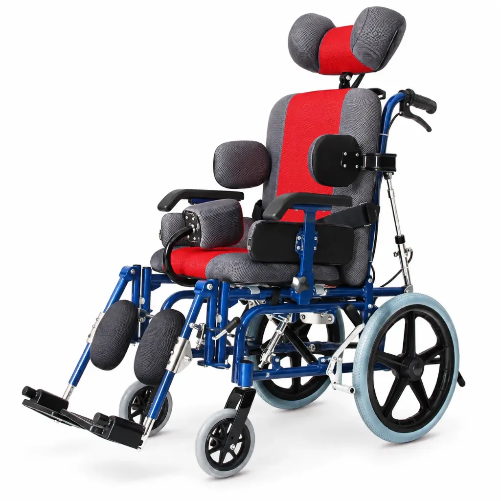 Silla de Ruedas para Cuadripléjicos InnCare YK9140-16 | Aluminio | Plegable | 75 kg