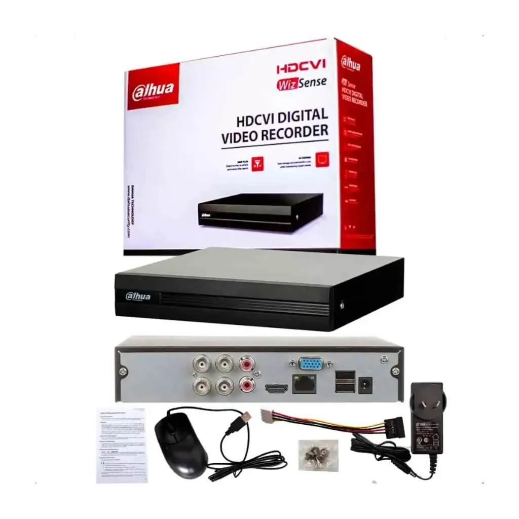 DVR 4CH HAHUA AUDIO DOBLE VIA WIZSENSE