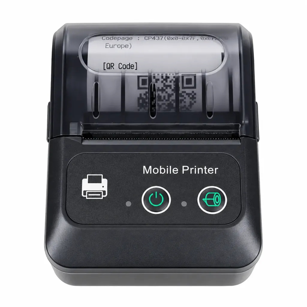 Impresora de Recibos Portátil Agiler PR5000UBT | Térmica Directa 58mm | USB y Bluetooth | 203 DPI
