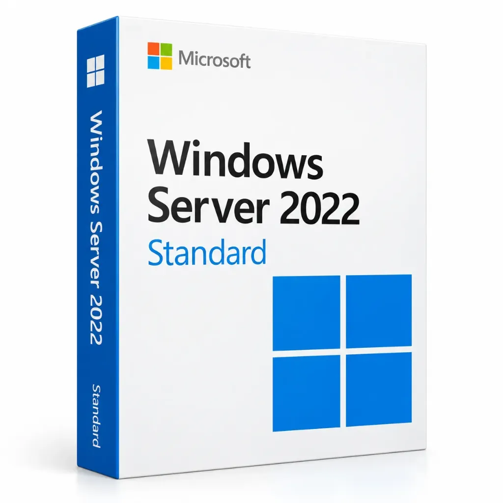 Microsoft Windows Server 2022 Standard | Licencia Digital | 16 Núcleos | Clave de Activación