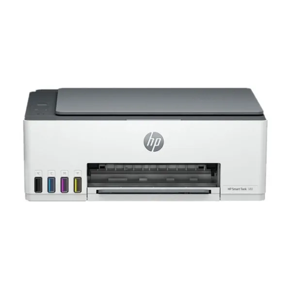 Impresora Multifuncional HP Smart Tank 580 | Sistema de Tinta Continua | Wi-Fi | Color