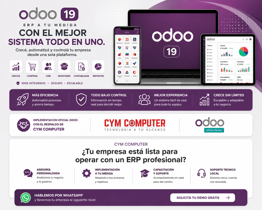 Consulta Odoo Gratuita — 30 min