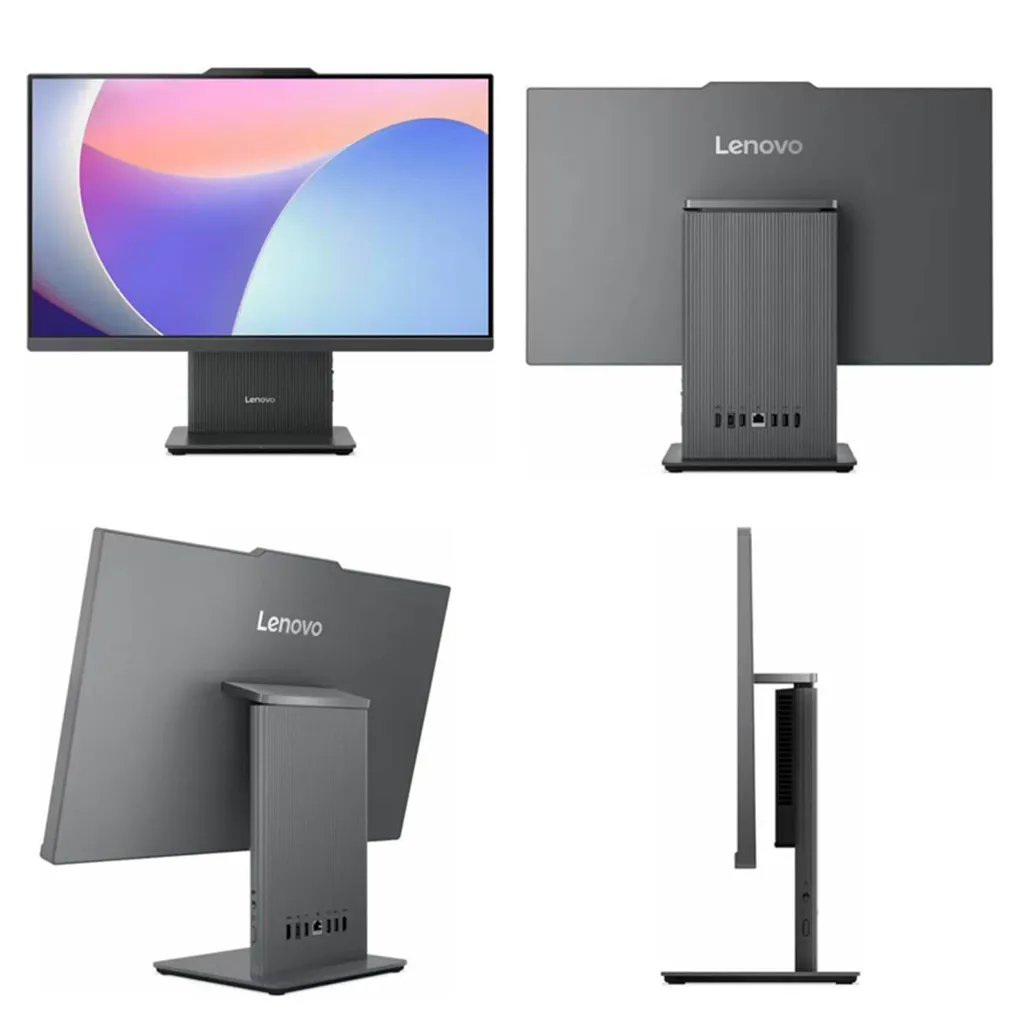 PC All-in-One Lenovo 23.8" – Lenovo IdeaCentre AIO 3 F0HR000BUS (Luna Gray).webp
