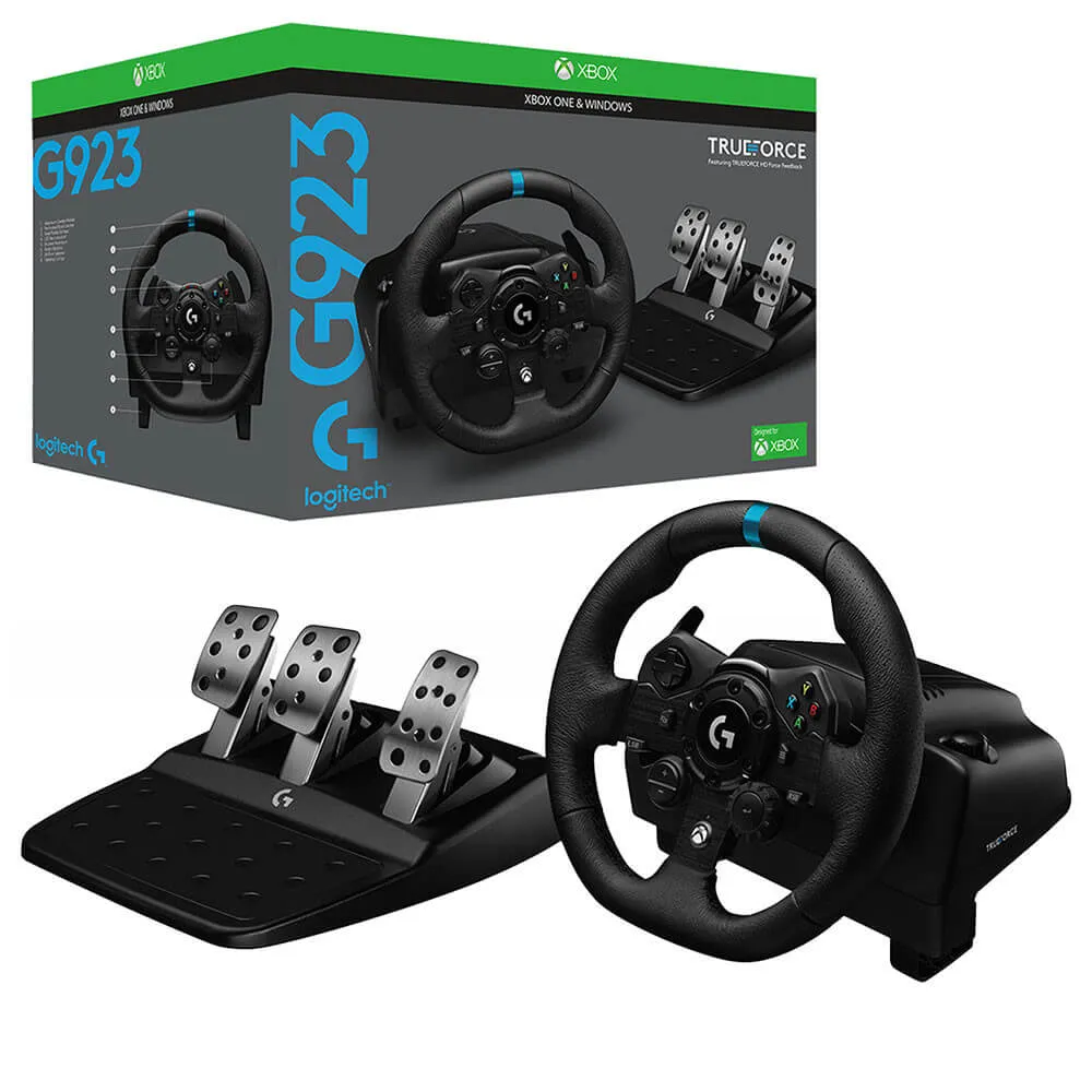 guía y pedales de Logitech g923.webp