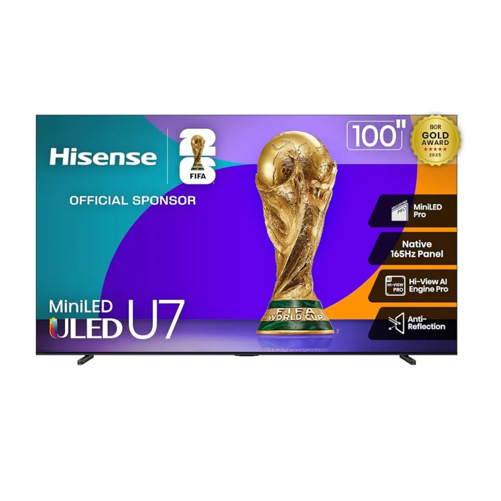 Hisense Smart TV 100 U7 Mini-LED ULED 4K UHD Google TV 2025.webp