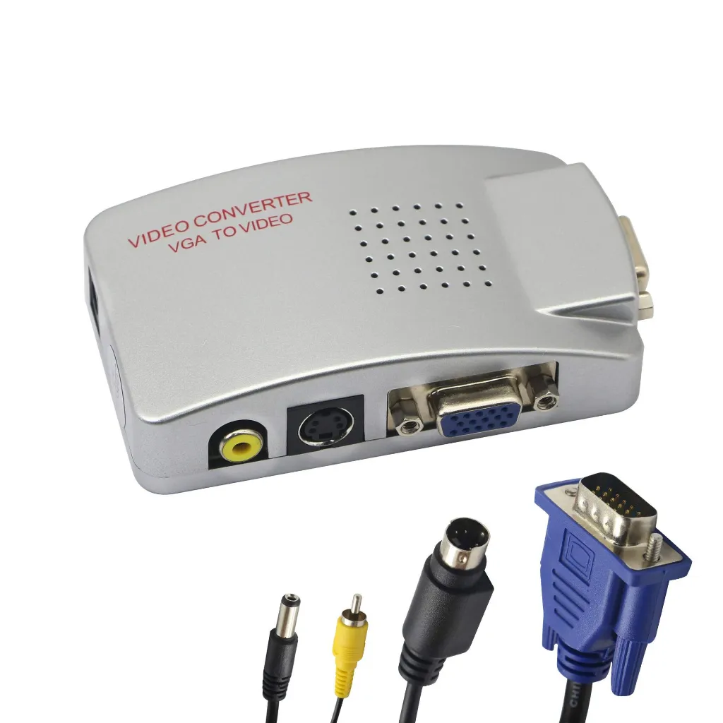 ADAPTADOR CONVERTIDOR VGA A RCA S- VIDEO CAJA ORANGE.webp