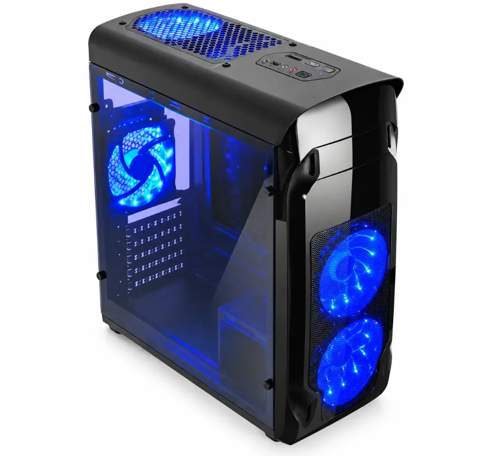 [AGI-C010] Case Gamer AGI-C010 | Torre ATX | USB 3.0 | USB 2.0 | Diseño Moderno