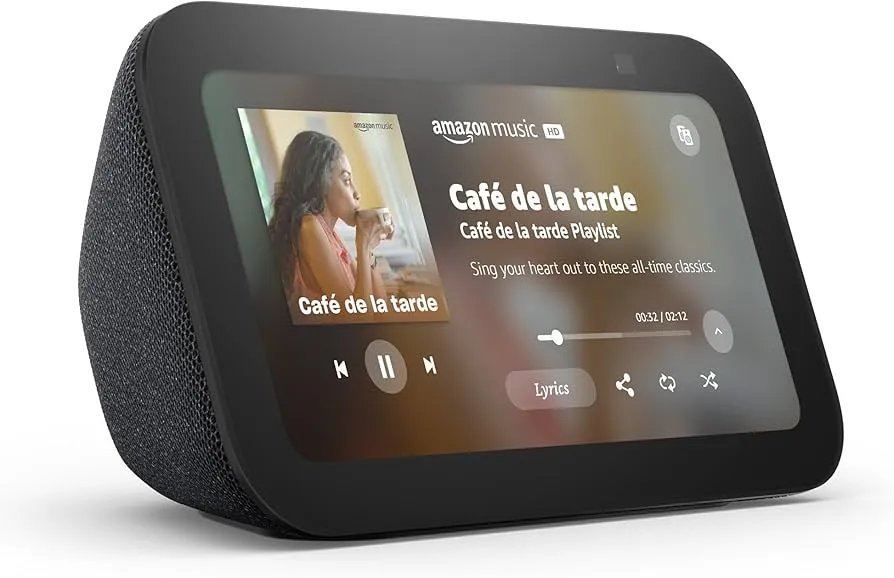 [1004528] Amazon Echo Show 5 (Carbón) con Alexa – Pantalla Inteligente