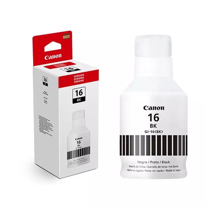 [4408C001AA] TINTA CANON GI-16 NEGRO 167ML MAXIFY GX6010, GX7010