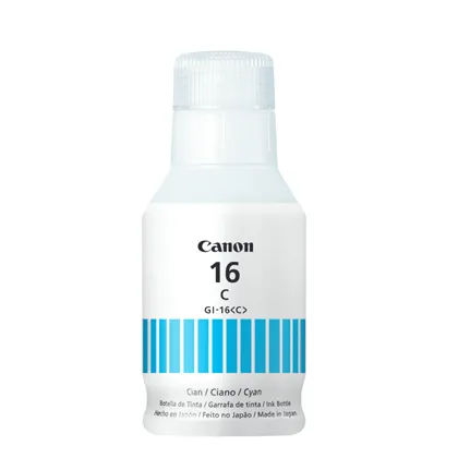 [4418C001AA] TINTA CANON ORIGINAL G1-16 CYAN (AZUL) 132ML