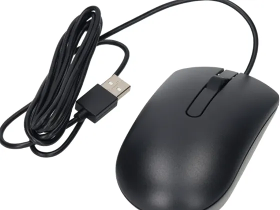 Mouse Dell MS116 USB | Óptico | 2 Botones | Negro Mate