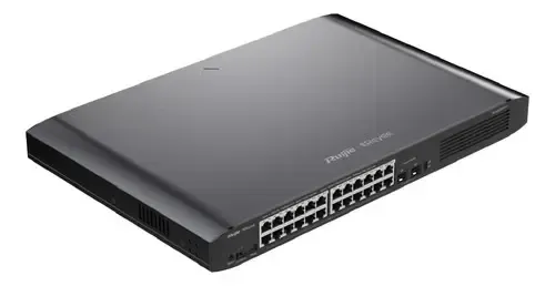 Switch Administrable Ruijie Reyee RG-ES226GC-P | 26 Puertos Gigabit PoE+ | Gestión en la Nube | Rack 19"