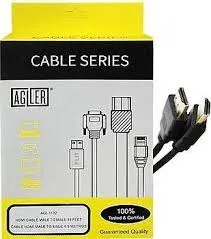 Cable HDMI Agiler | 6 Pies | HDMI Macho a Macho | 19 Pines | Full HD y 4K