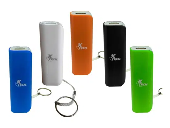 Power Bank Portátil con Llavero | 2600 mAh | Batería Externa Recargable