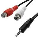 CABLE 3.5 AUDIO MACHO A RCA HEMBRA