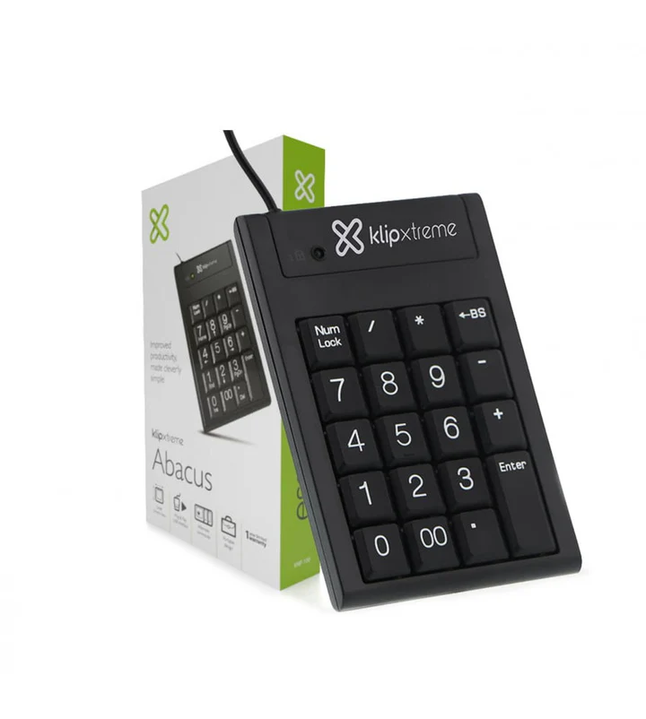[KNP-100] TECLADO NUMÉRICO KLIP KNP-100