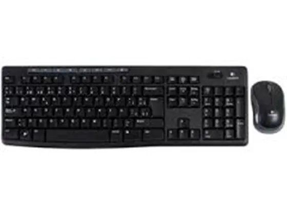 Combo Teclado y Mouse Inalámbrico Logitech MK270 | Español | USB 2.4 GHz | Negro