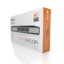 Switch Ethernet Naxos ASFRM244U2 / NAXOS2400R | 24 Puertos Fast Ethernet | No Administrable | Rack 19" | Plug & Play