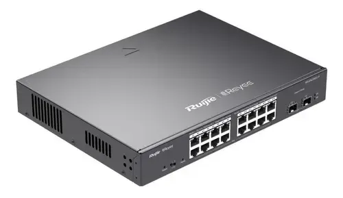 Switch Ruijie Reyee RG-ES218GC-P | 16 Puertos Gigabit PoE+ | Administrable | Rack/Desktop