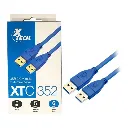 Cable USB 3.0 Tipo A Macho a Tipo A Macho | Alta Velocidad | Transferencia de Datos