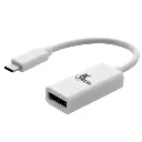 ADAPTADOR CON CONECTOR USB TIPO-C MACHO A DISPLAYPORT HEMBRA