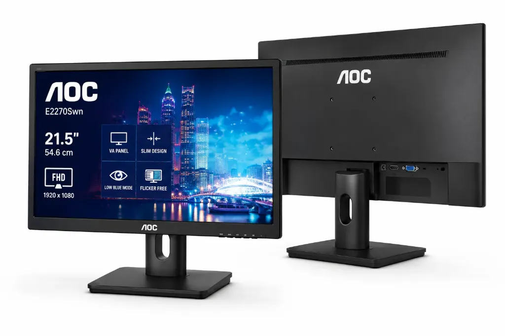 [20E1H] Monitor AOC 20" (19.5") HD+ | LCD/LED | HDMI | VGA | 5ms | 60Hz