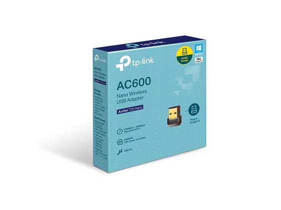 [T2UB] ADAPTADOR DE RED USB WIFI TP-LINK AC600
