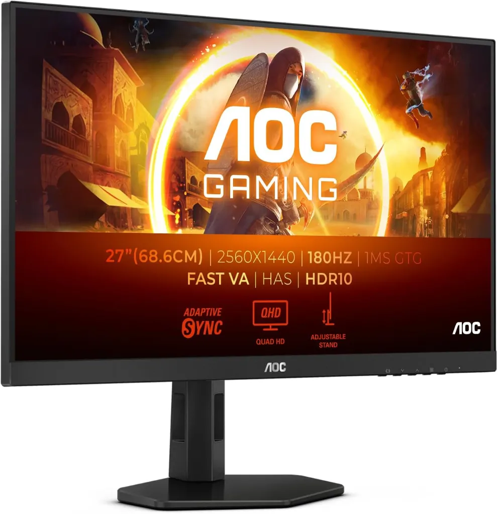 [Q27G4XN] Monitor aoc 27 pulgadas gaming q27g4xn fhd 180 hz
