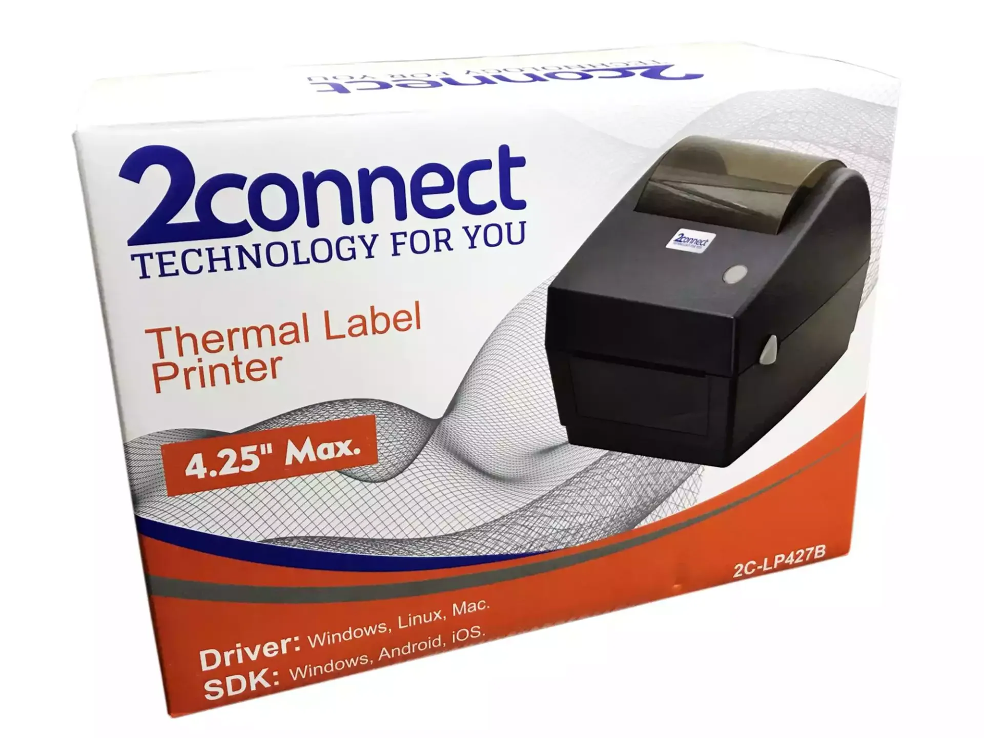 [2CON-0040] Impresora 2connect Térmica de Etiqueta 2C-LP427B  4¨