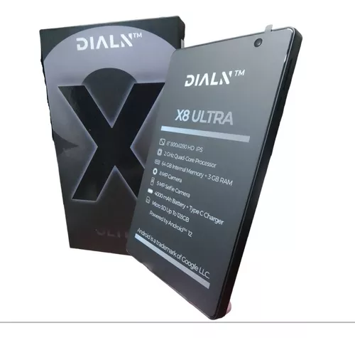 TABLETA DIALN X8 ULTRA 8´´ 3GB/64GB/LTE COVER