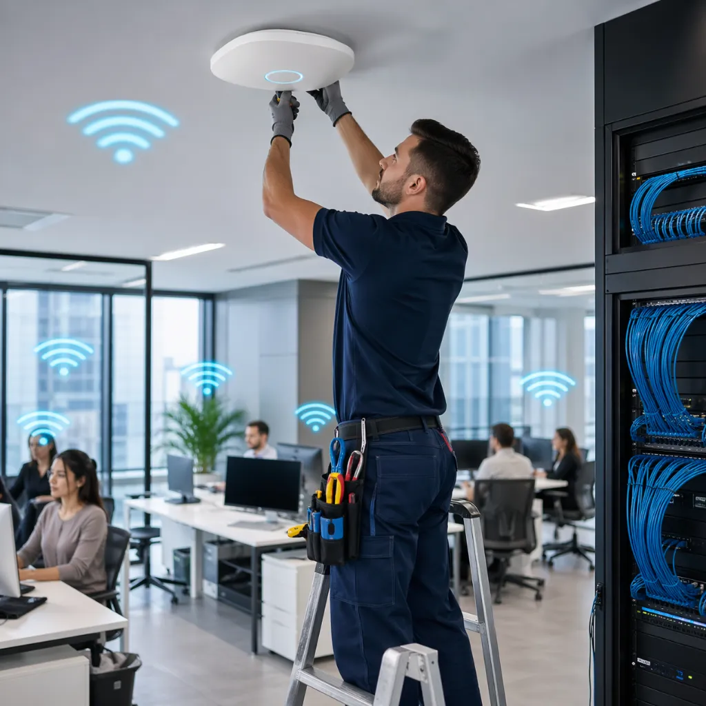 Instalacion de Punto de acceso Wi-Fi o Cmara Wifi