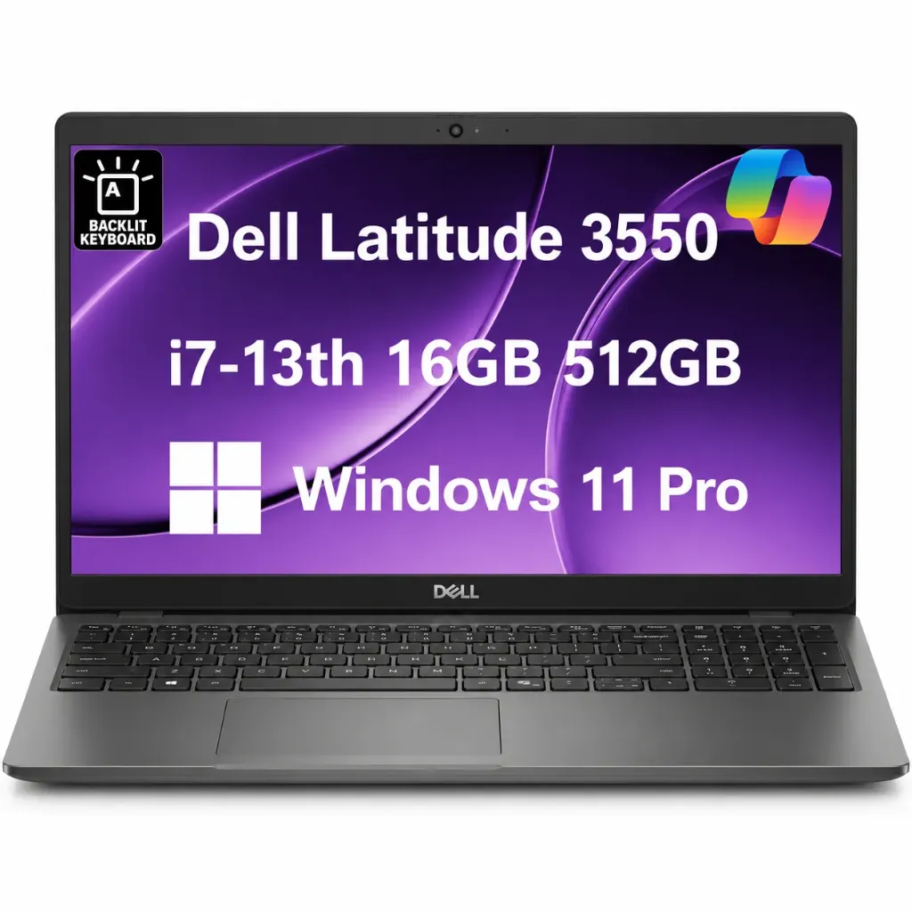 Laptop Dell Latitude 3550 15.6" Touch | Intel Core i7 13th Gen | 16GB RAM | 512GB SSD