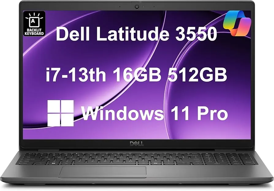 [T3550] Laptop Dell empresarial 3550 i7-1355U
