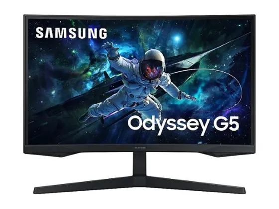 Monitor Samsung Odyssey G5 Curvo 27" | QHD | 144Hz | 1ms | HDR10 | FreeSync Premium