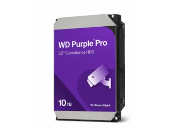 Disco Duro Western Digital Purple 10TB | 3.5" | SATA III | 7200 RPM | Para Videovigilancia