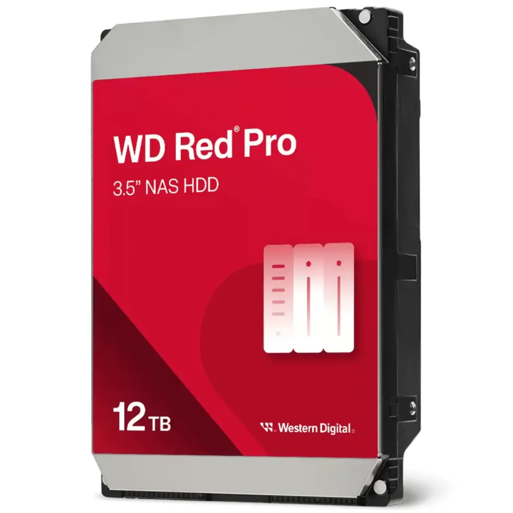Disco Duro WD Red Pro 12TB WD122KFBX | 3.5" SATA | NASware | Para Sistemas NAS