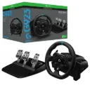 Logitech G923 - Volante de carreras y pedales con TRUEFORCE, respuesta de fuerza + palanca de cambios