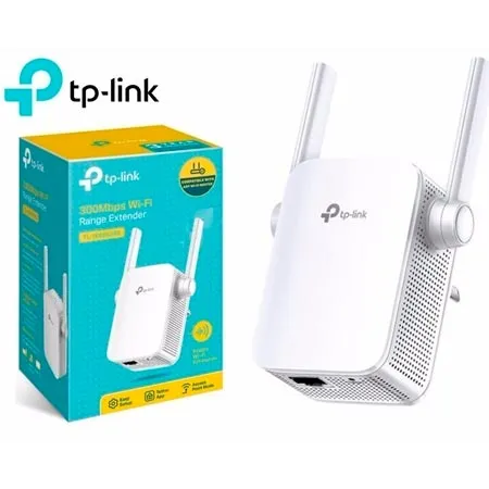 REPETIDOR TP-LINK TL-WA855RE, 2.4GHZ/300MBPS, 1 PUERTO LAN, 802.11B/G/N, WPS, INDOOR.