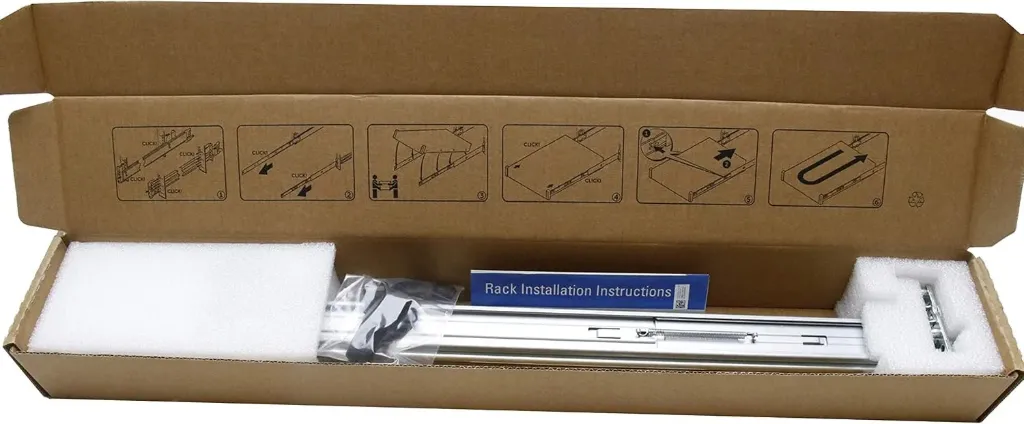 Kit de Rieles Deslizantes 2U BestParts para Servidores Dell PowerEdge | Compatible con R520, R540, R720, R730, R740, R750 y Más