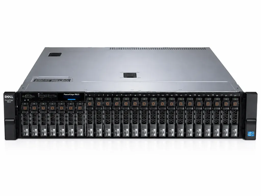Servidor Dell PowerEdge R820 | 4x Intel Xeon E5-4620 | 240GB RAM | 8 Bahías 2.5" | PERC H710 | Rack 2U