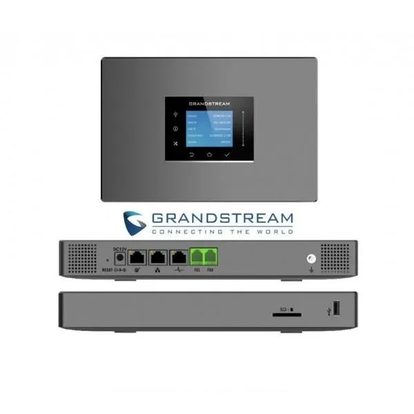 PBX IP Grandstream UCM6301 para 500 Usuarios y 75 Llamadas Simultaneas