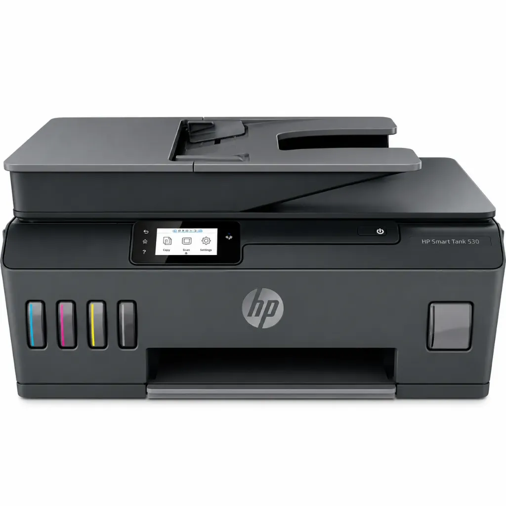 Impresora HP Smart Tank 530 All-in-One | Wi-Fi + Bluetooth | ADF | Sistema de Tinta Continua